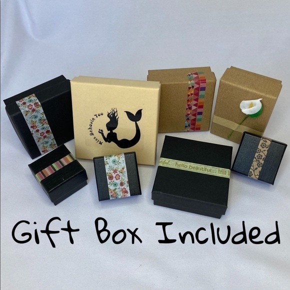 STRETCH Beaded Anklet Black & Silver - Picture 6 of 9